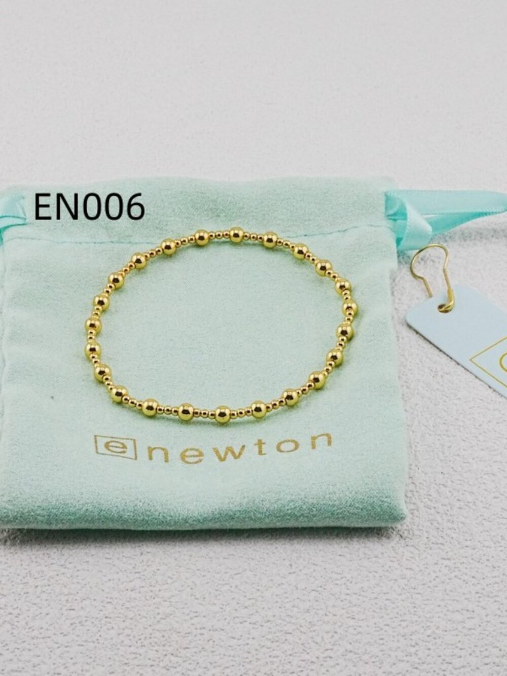 Enewton Gold Single-Strand Bracelet